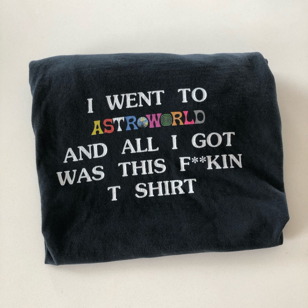 Travis Scott Astroworld tee